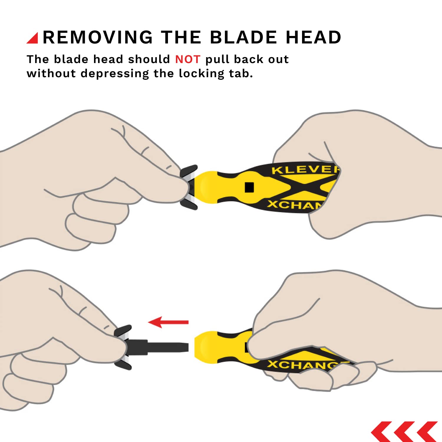 keever様用 Klever XChange Box Cutter, Kutter Package Opener Wide Cut